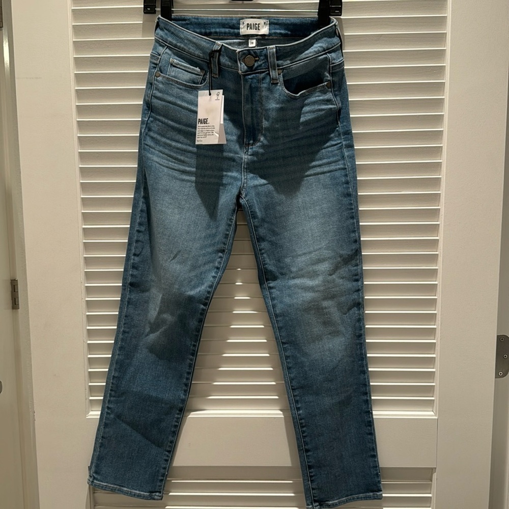 PAIGE Hoxton Slim Crop High Rise Jeans - NWT